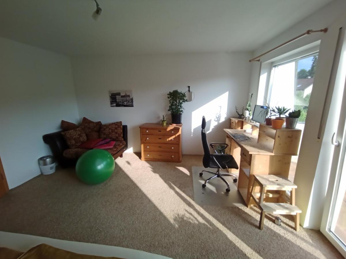 Grosses Zimmer Bad Kueche Wohnzimmer Terasse Garten Zentral Ruhig Ландсберг-на-Лехе Экстерьер фото