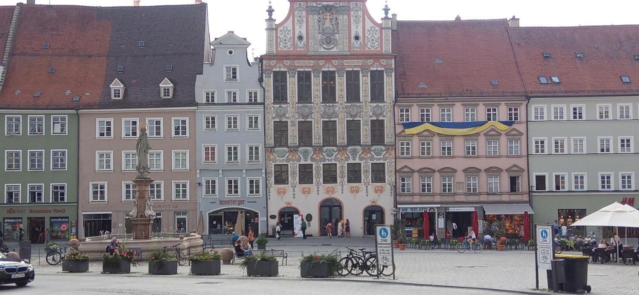 Grosses Zimmer Bad Kueche Wohnzimmer Terasse Garten Zentral Ruhig Ландсберг-на-Лехе Экстерьер фото