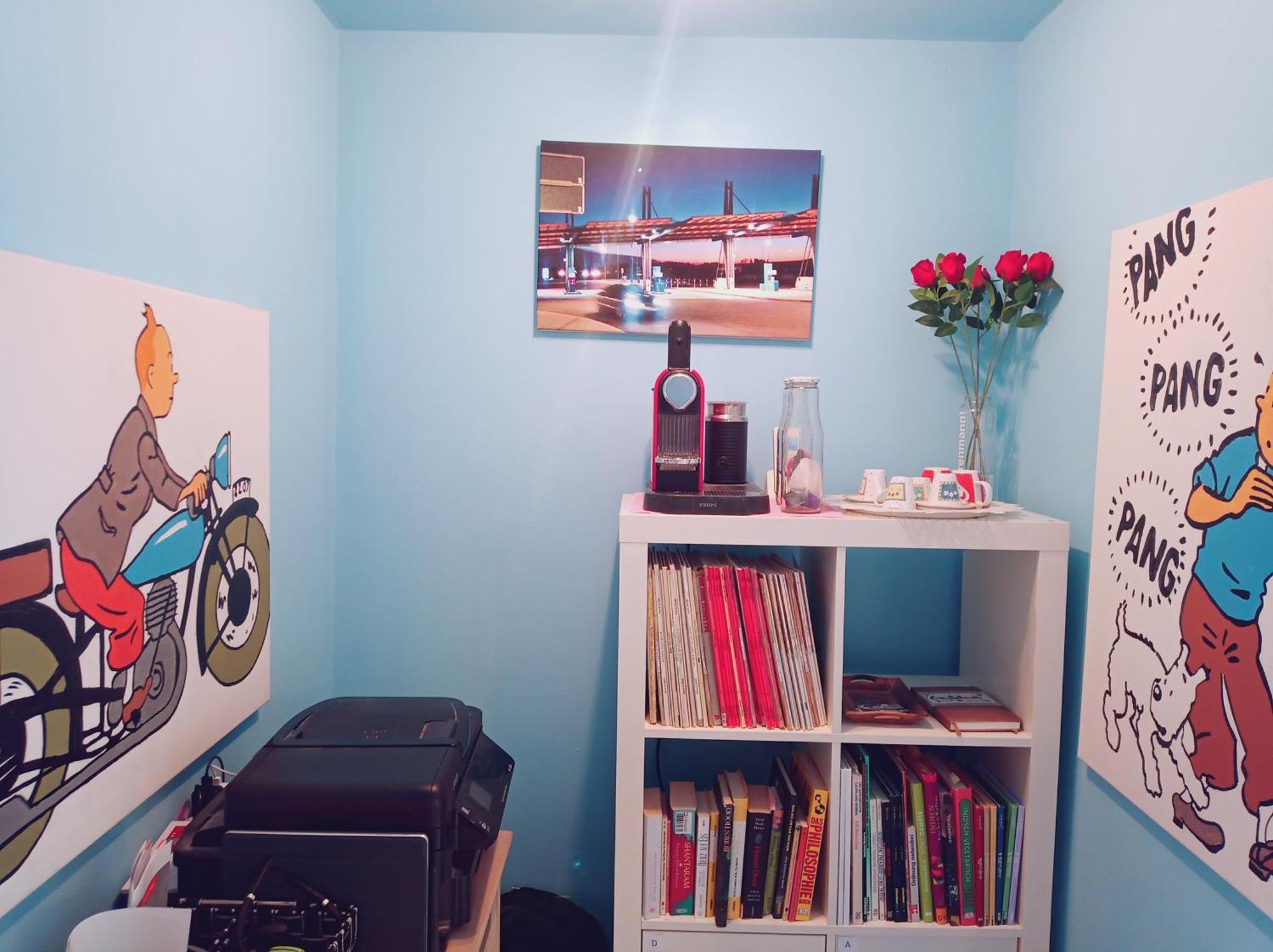Grosses Zimmer Bad Kueche Wohnzimmer Terasse Garten Zentral Ruhig Ландсберг-на-Лехе Экстерьер фото